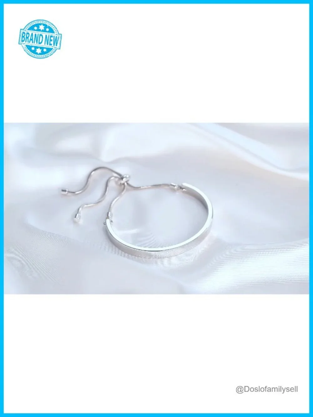 Adjustable Slider Bangle Bracelet 14K Gold Hypoallergenic Stackable Bracelet